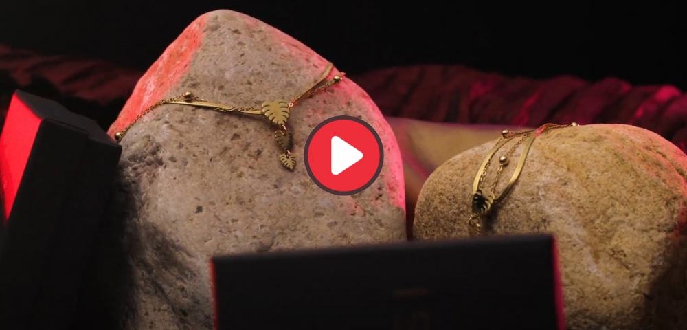 Promotional video for surgical steel jewelry brand