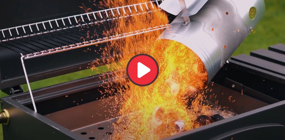 Advertising video for charcoal grill Activa Polska
